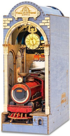 Robotime Παιχνίδι Κατασκευών Ξύλινo Time Travel Miniature Bookend για Παιδιά 14+ Ετών