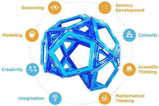 Magformers Magnetic Construction Toy Inspire Set for Children 3+ Years