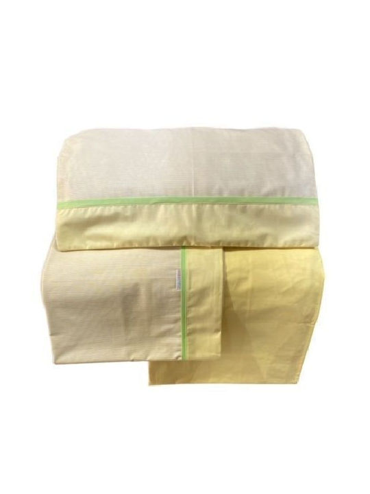 Ninetta Baby Bettlaken Set Weiß 70x140cm Ninetta Baby Bettlaken Set Weiß 70x140cm