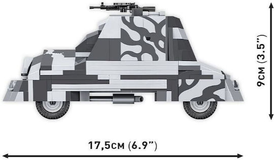 Cobi Blocks Armored Car Kubuś Warsaw Uprising 302pcs