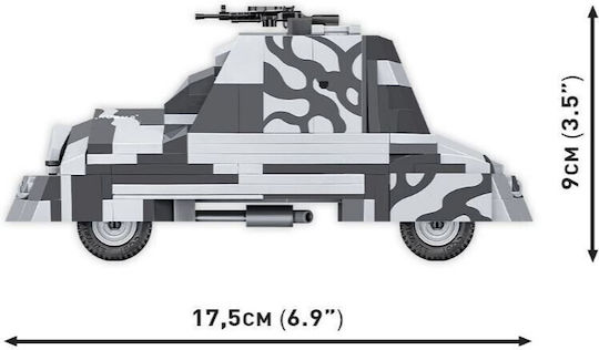 Cobi Blocks Armored Car Kubuś Warsaw Uprising 302pcs
