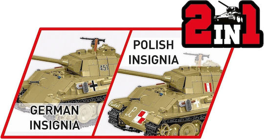 Cobi Bausteine Panzer V Panther G Pudel 1133Stück