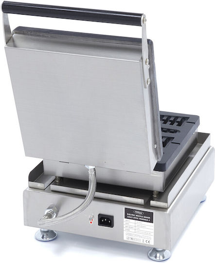 Maxima Gewerbliches Waffeleisen Einzeln für Waffeln in Form von Stick 09374251