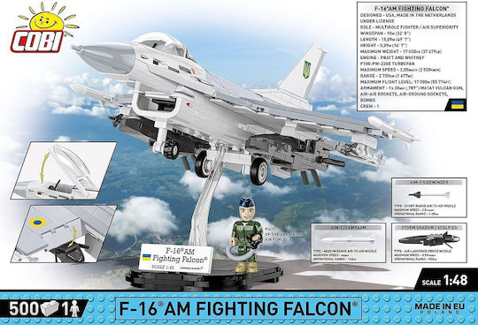 Cobi Τουβλάκια F-16c Fighting Falcon 500τμχ