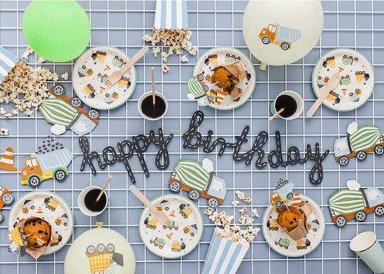 PartyDeco Plate for Party 6pcs