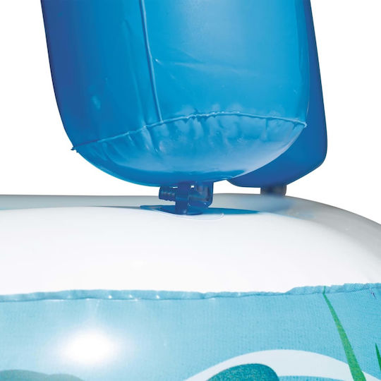 Bestway Children's Round Swimming Pool 265lt Inflatable 147x122cm Light Blue