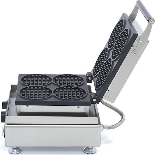 Maxima Commercial Round Waffle Maker 09374204