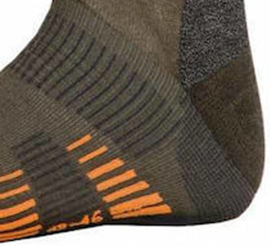 Toxotis Active Wear Lang Jagdsocken in Grün Farbe