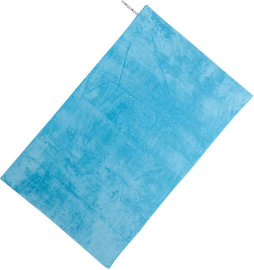 4F Πετσέτα Microfiber Σώματος Μπλε 80x130εκ.