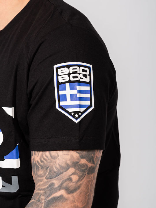 T-shirt Black, White, Blue