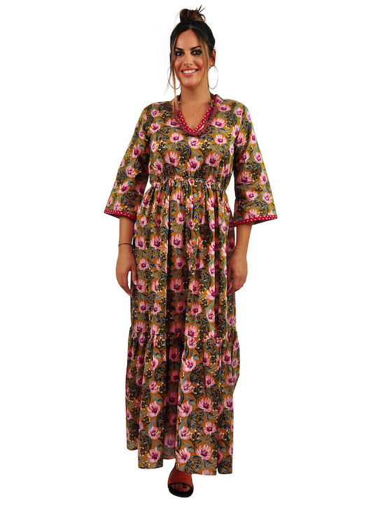 Summer Maxi Dress Mustard