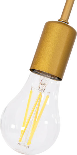HomeMarkt Fridrik Lumină de Perete cu Soclu E27 Auriu 12cm