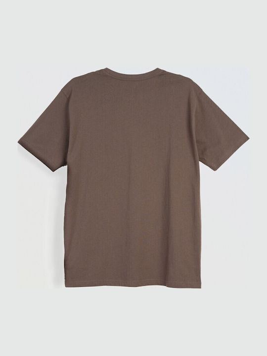 Kids' Shirt Short Sleeve Brown