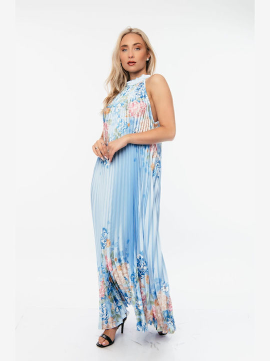 Summer Maxi Dress Light Blue