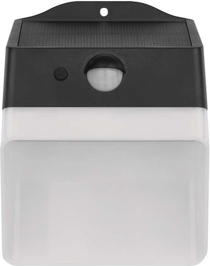 Emos Wall Mounted Solar Light 220lm Natural White 4000K with Motion Sensor and Photocell IP65