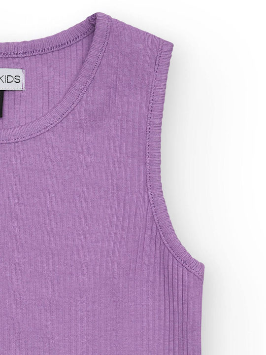 Παιδική Μπλούζα Κοντομάνικη Lilac