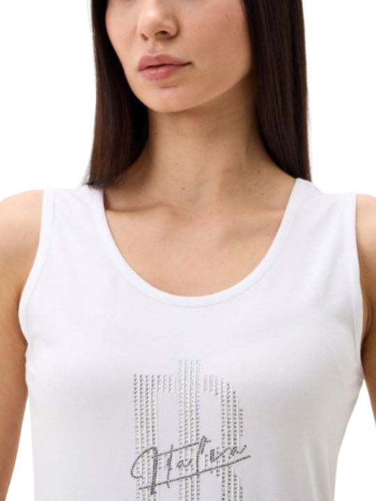 Γυναικεία Μπλούζα Αμάνικη White