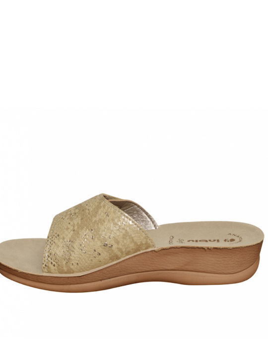 Anatomische Damenplattformen Beige