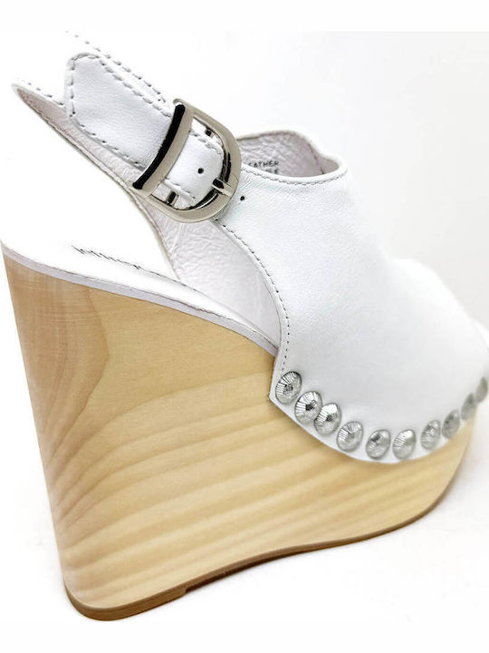 Women's Platform Shoes White