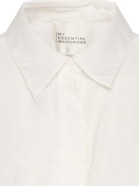 My Essential Wardrobe Γυναικείο Πουκάμισο White
