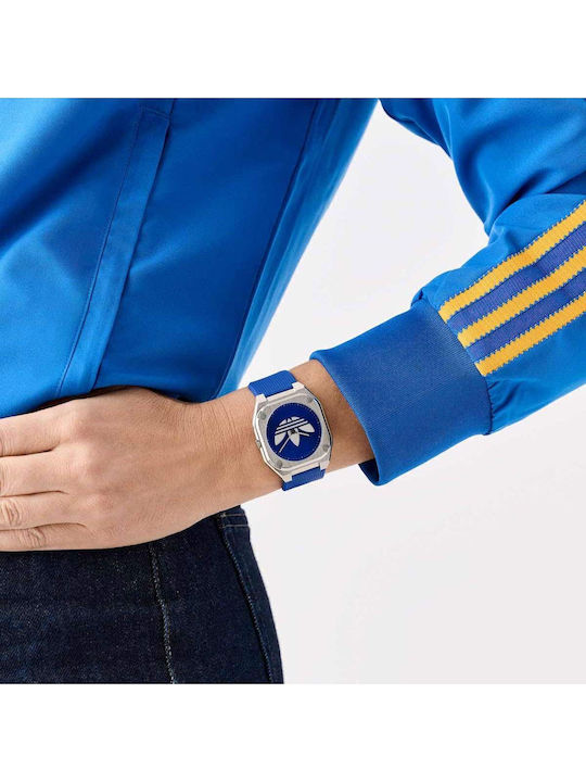 adidas City Tech Ρολόι Μπαταρίας με Καουτσούκ Λουράκι adidas City Tech Ρολόι Μπαταρίας με Καουτσούκ Λουράκι