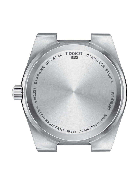 Tissot T-classic Prx Мъжки Часовник 35mm На Батерия Сребрист