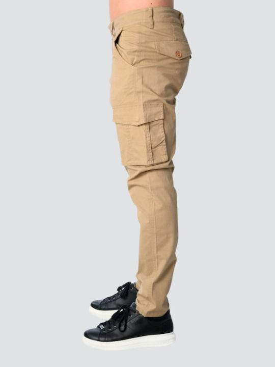 Trousers Cargo in Regular Fit Camel