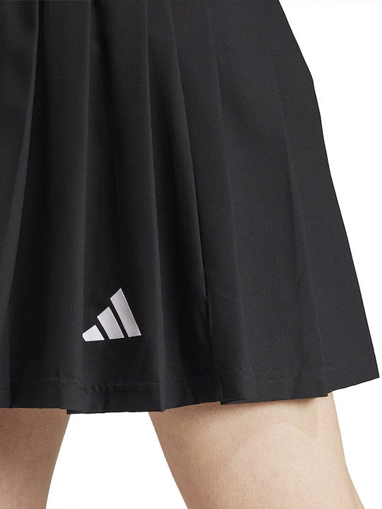 Tiro Pleated Skirt Pleated High-waisted Skirt Black
