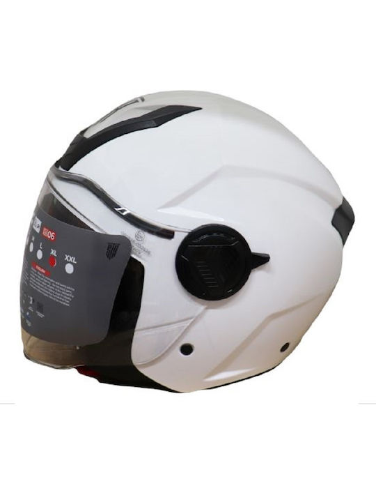 STR Motorradhelm Jet ECE 22.06