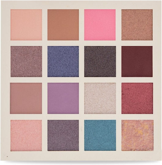 Mad Beauty Paletă cu Farduri de Pleoape Matifiant Formă Solidă
