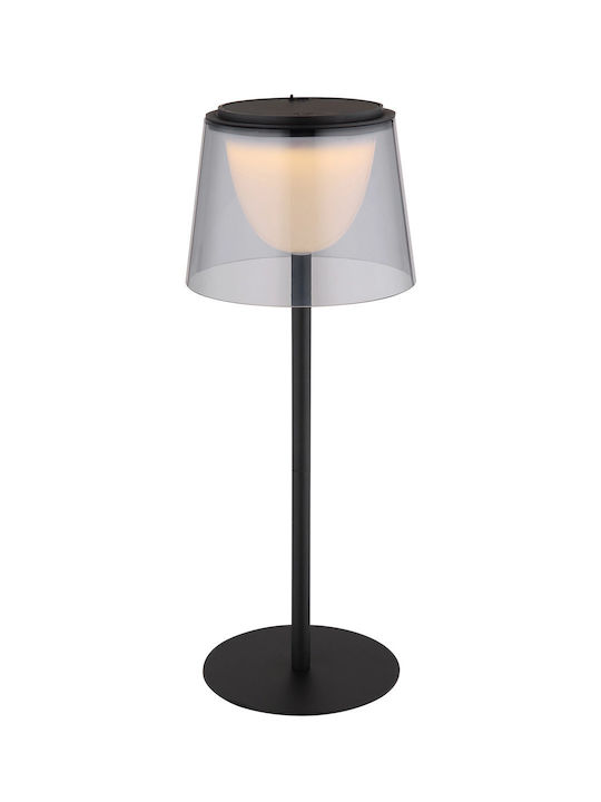 Globo Lighting Table Lamp LED with Black Shade and Base