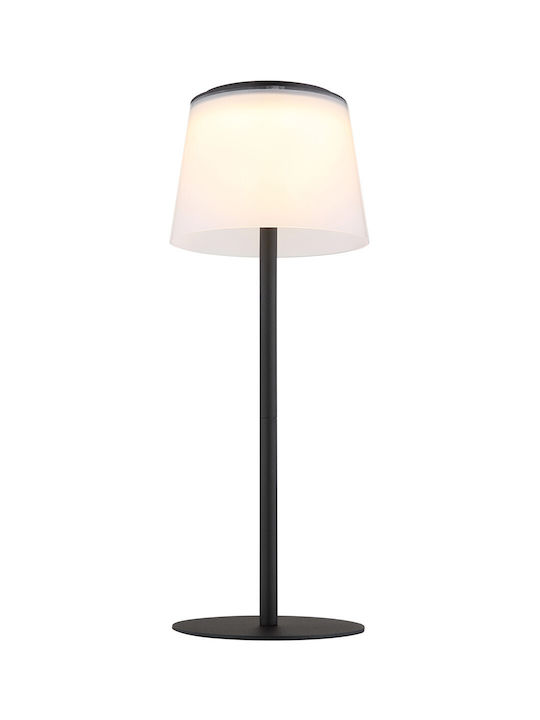 Globo Lighting Πορτατίφ LED με Μαύρο Καπέλο και Βάση