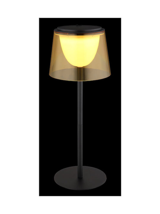 Globo Lighting Table Lamp LED with Black Shade and Base