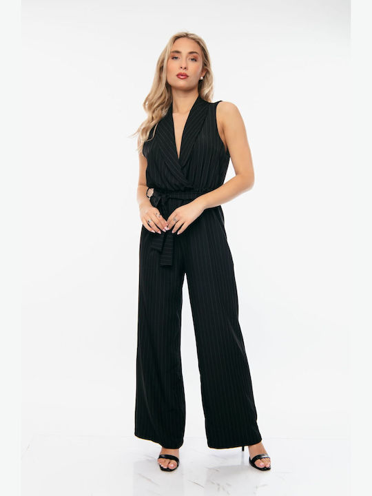 Damen Einteiler Anzug BLACK