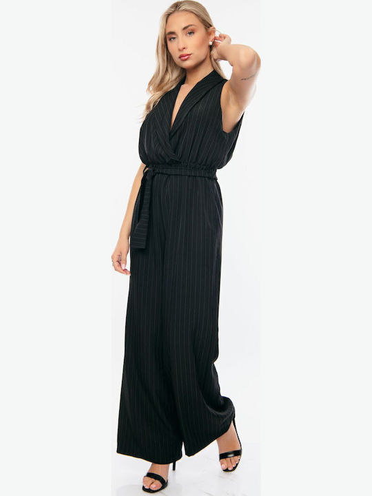Damen Einteiler Anzug BLACK