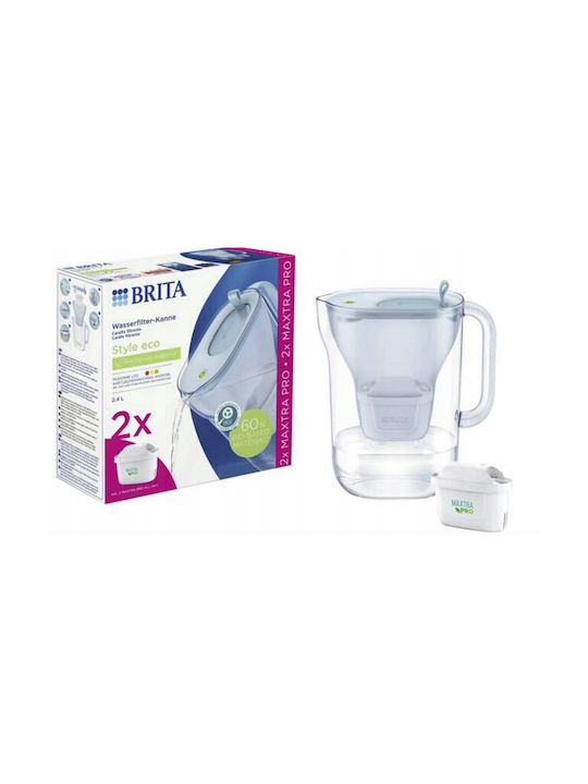 Brita Maxtra Κανάτα Σερβιρίσματος Glacier Blue με Φίλτρο 2400ml