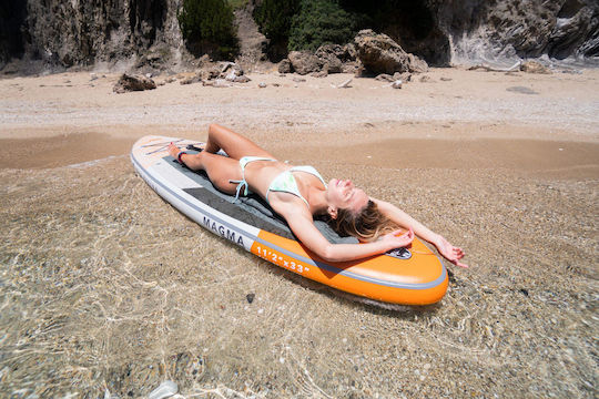Aqua Marina Magma 11'2'' Inflatable SUP Board with Length 3.4m Multicolored