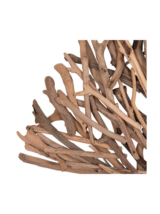 Homemarkt Illuminated Wall Decor Dreamer2 Hm4428 Driftwood-LED Strip 90x90x7 Thickness Cm