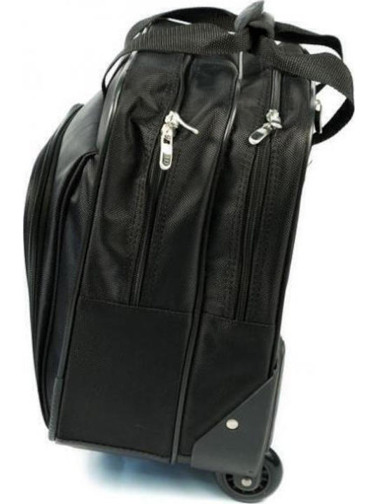 Targus Reisekoffer Kabinenstoff Schwarz mit 2 Räder Höhe 35,6cm