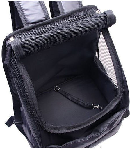 Nobby Dog Carrying Black Backpack for 7kg Pets L35xW22xH40cm