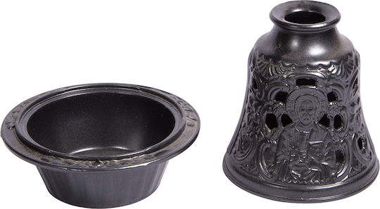 Metall-Vigil-Öllampe Glocke 1 Stück Gold