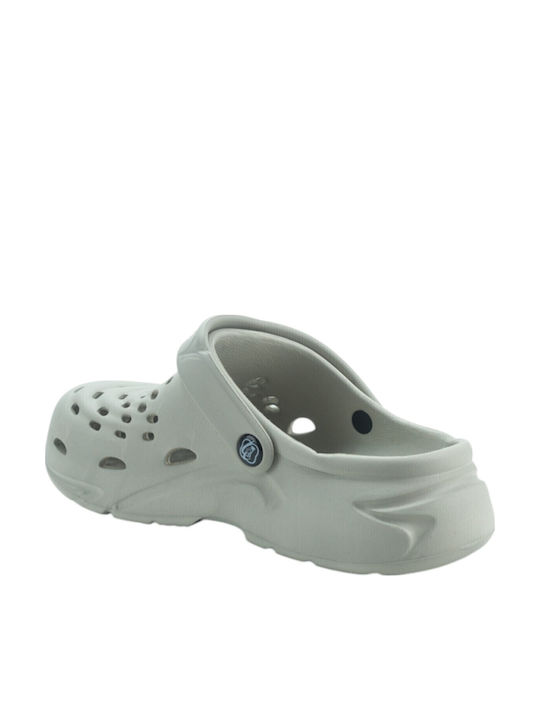 Adam's Shoes Ανδρικά Σαμπό Γκρι