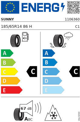 Sunny 185/65R14 86H Лято Гума