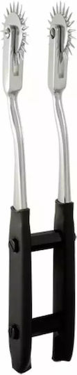 Electrastim Double Electro Wartenburg Pinwheel για Ηλεκτροδιέγερση σε Μαύρο Χρώμα