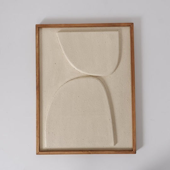 Boltze Painting Arco Handmade Recycled Wood Polyester 62x4x82cm 2048092