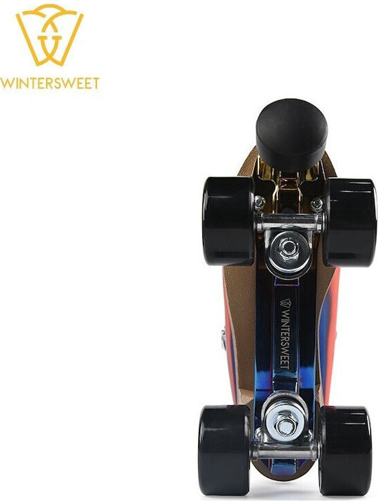 Wintersweet Quad Einstellbar Rollers Schwarz Erwachsene/Kinder