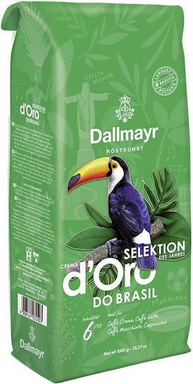 Dallmayr Crema D'oro Coffee Beans Africa Selection 1 Kg