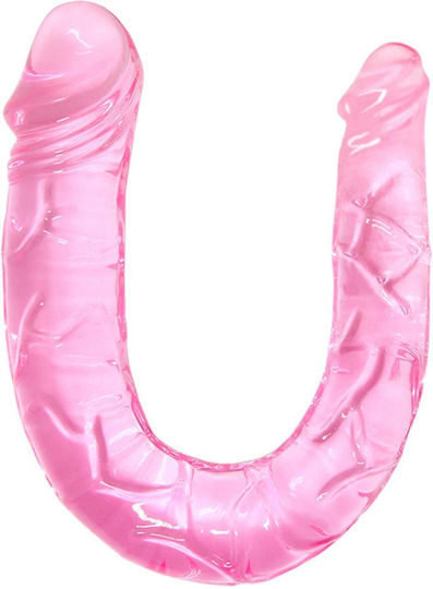 Dildo dublu pentru cupluri Penetrație lesbiană 30 Cm
