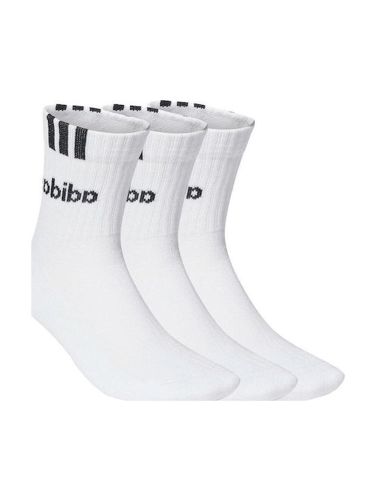 adidas Cushioned Running Socks White