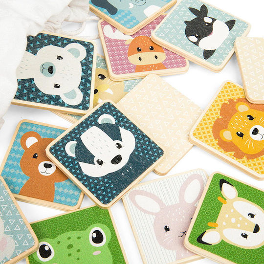 Настолна игра Memory Game - Find the Animals 2+ години Big Jigs